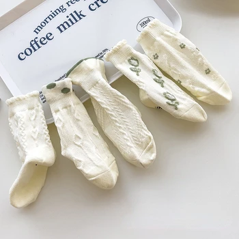 Нови корейски дишащи меки памучни мрежести чорапи за новородено, пролет-лято, детски чорапи за момичета, детски чорапи 0-6лет