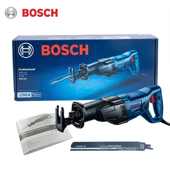 Сабельная трион Bosch GSA 120 с възвратно-поступательным движение, ръчна електрическа Многофункционална Машина за рязане на метални кабели, дърво, Електроинструменти за дома