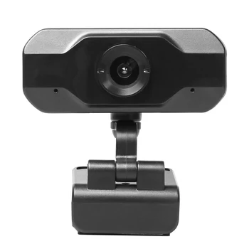HD 1080P Камера, Уеб камера за компютър на Компютър уеб USB-камера с микрофон Завъртане на камерата за видеоразговори и Конферентни връзки за PC