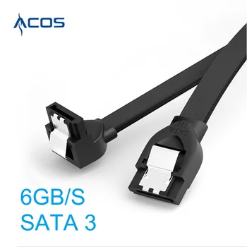 SSD HDD SATA 3,0 III Кабел за предаване на данни към SSD HDD Кабел на твърдия Диск Sata3 Директен Под прав Ъгъл на 6 GB/сек. за Дънната платка MSI Gigabyte
